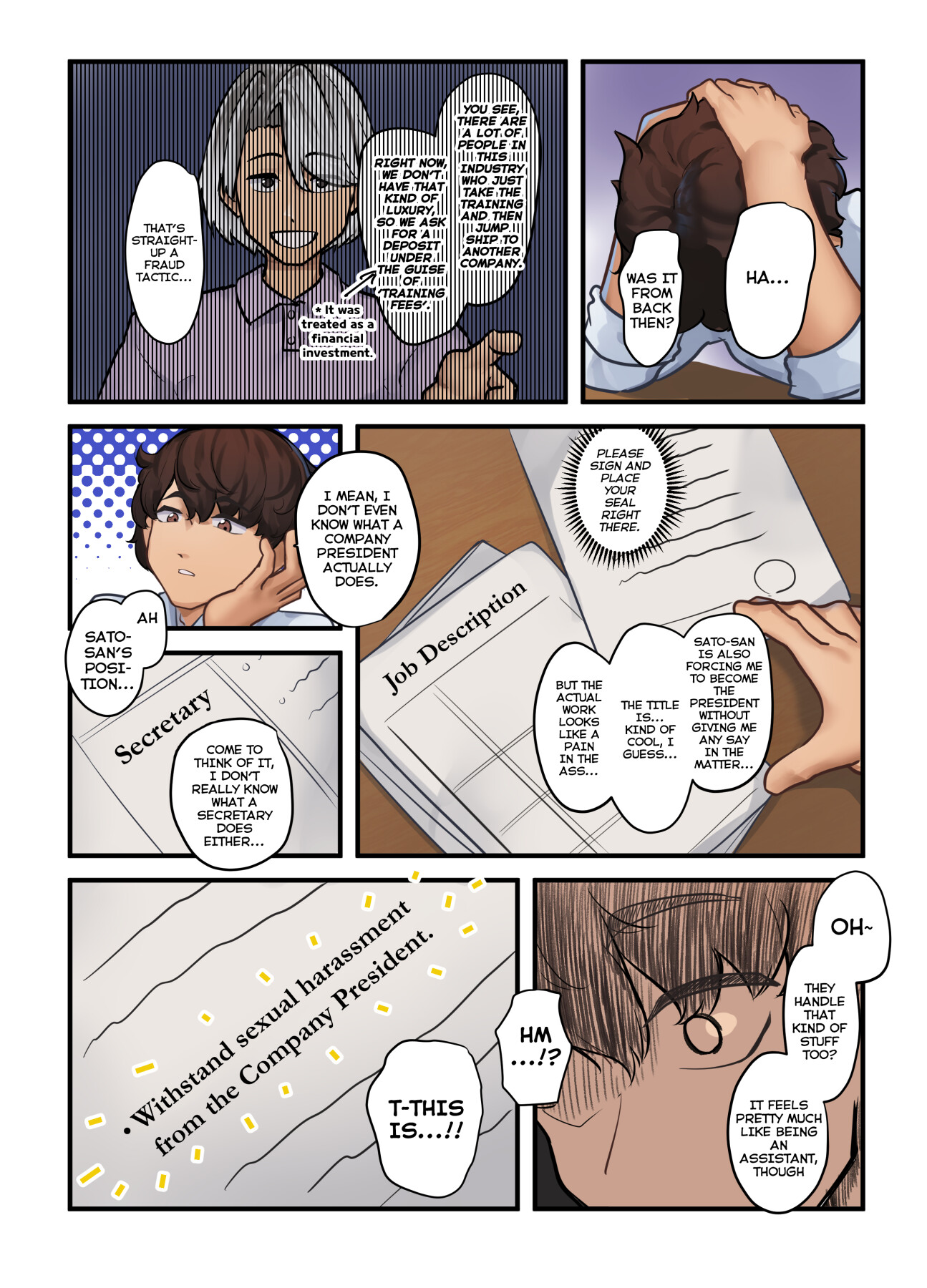 Hentai Manga Comic-Is That A President's Order?-Read-9